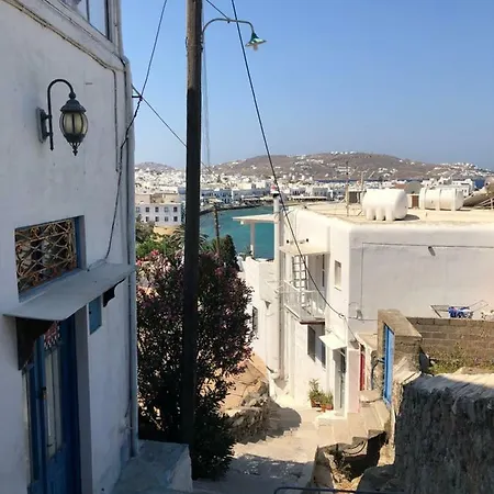 アパート Studio For 5 In The Center Of Mykonos *
