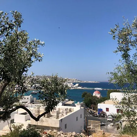 Studio For 5 In The Center Of Mykonos アパート *